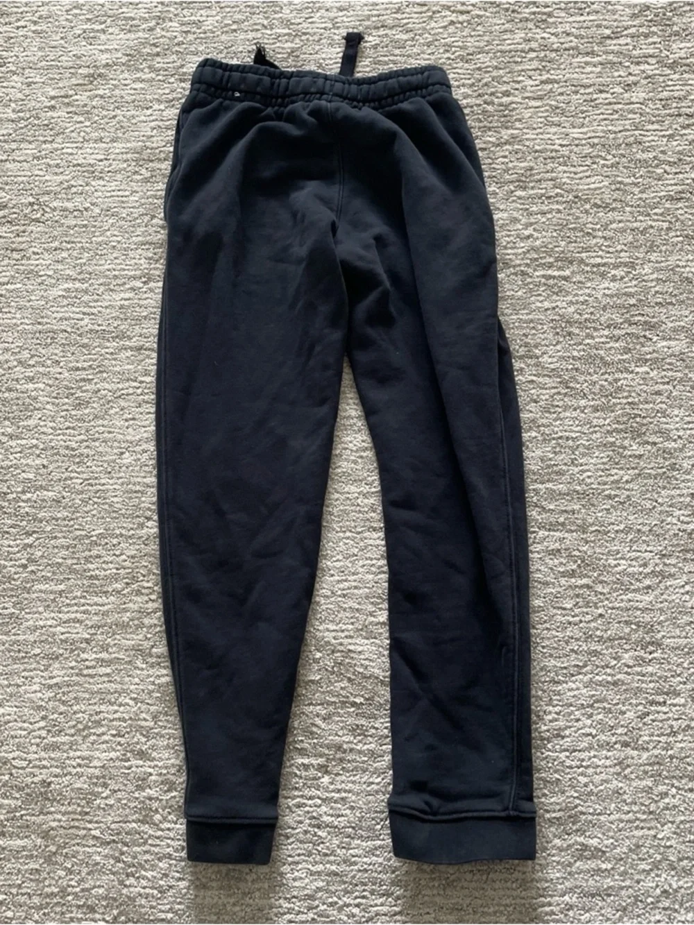 Nike Sportswear Club Fleece Big Kids' Joggers Size Medium Black Graphic Print